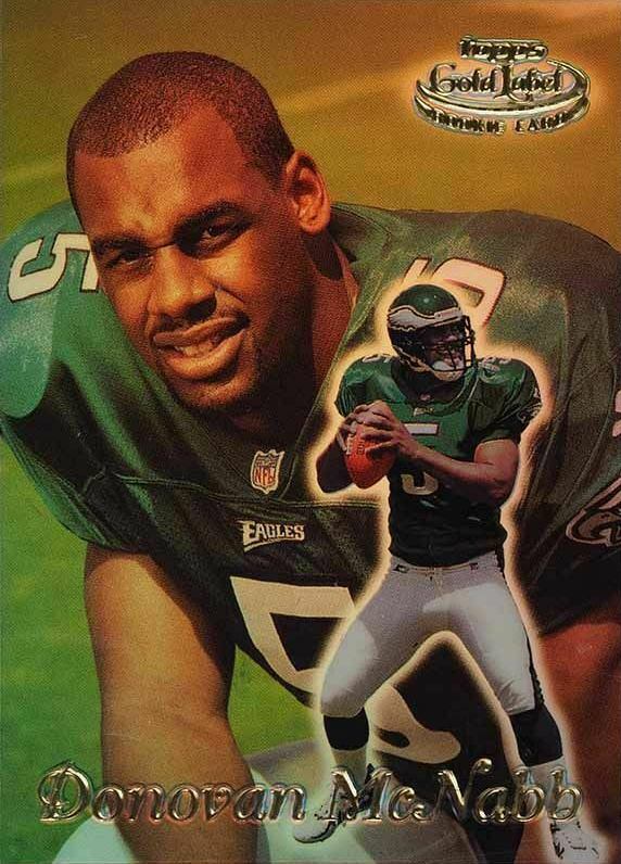 1999 Topps Gold Label Class 1 Donovan McNabb #75 Football Card