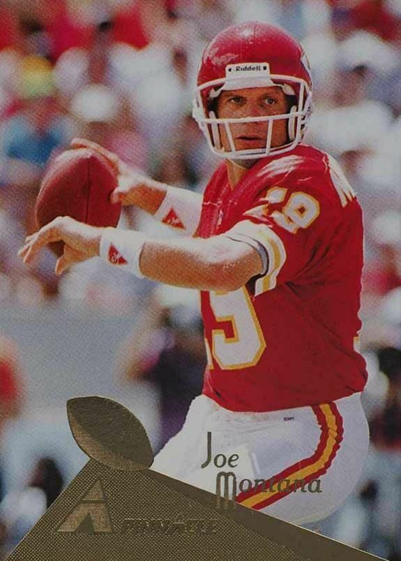 1994 Pinnacle Joe Montana #102 Football Card