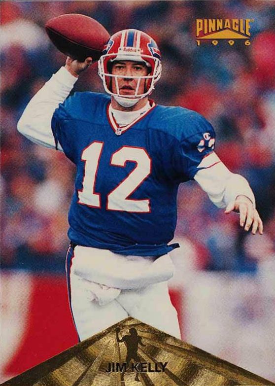 1996 Pinnacle  Jim Kelly #60 Football Card