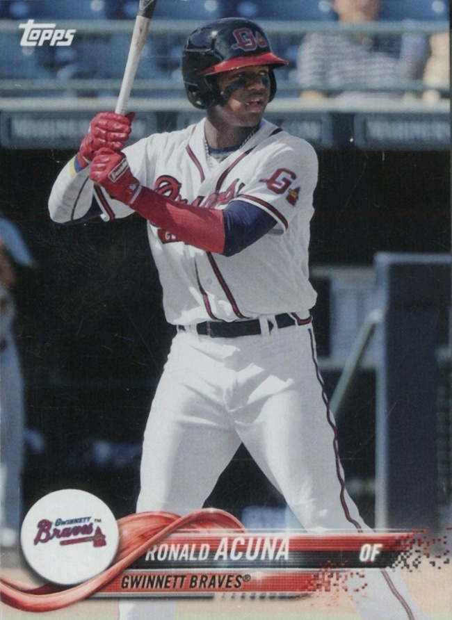 2018 Topps Pro Debut Ronald Acuna #1 Baseball Card