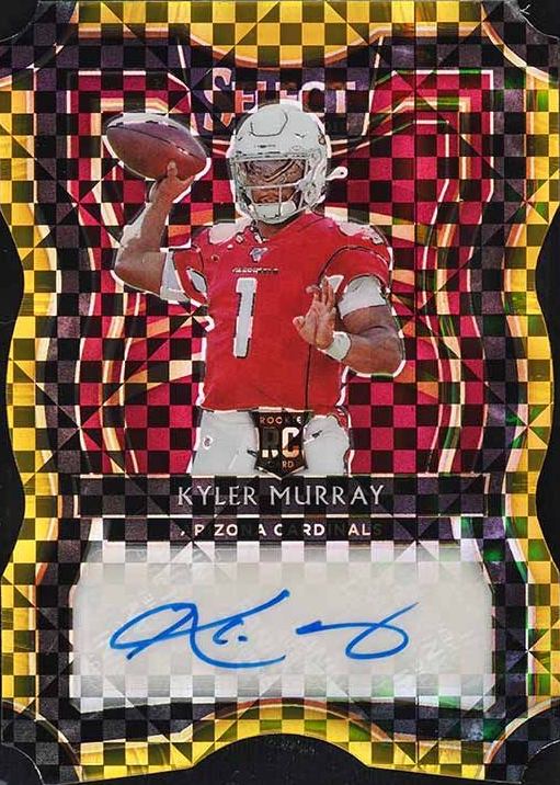 2019 Panini Select Rookie Signatures Prizm Kyler Murray #RS1 Football Card