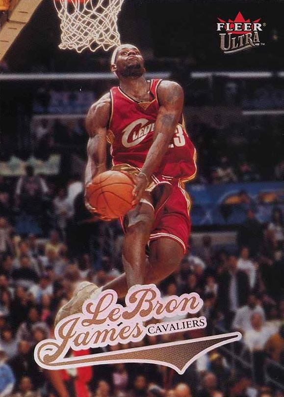 2004 Ultra LeBron James #114 Basketball Card