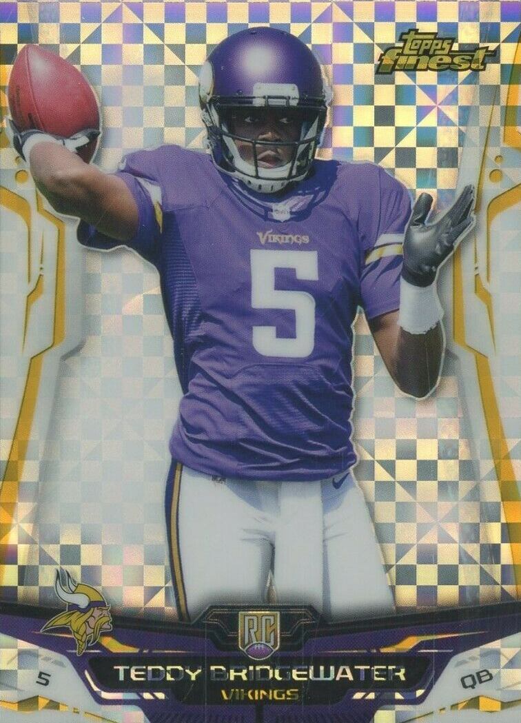 2014 Finest Teddy Bridgewater #142 Football Card