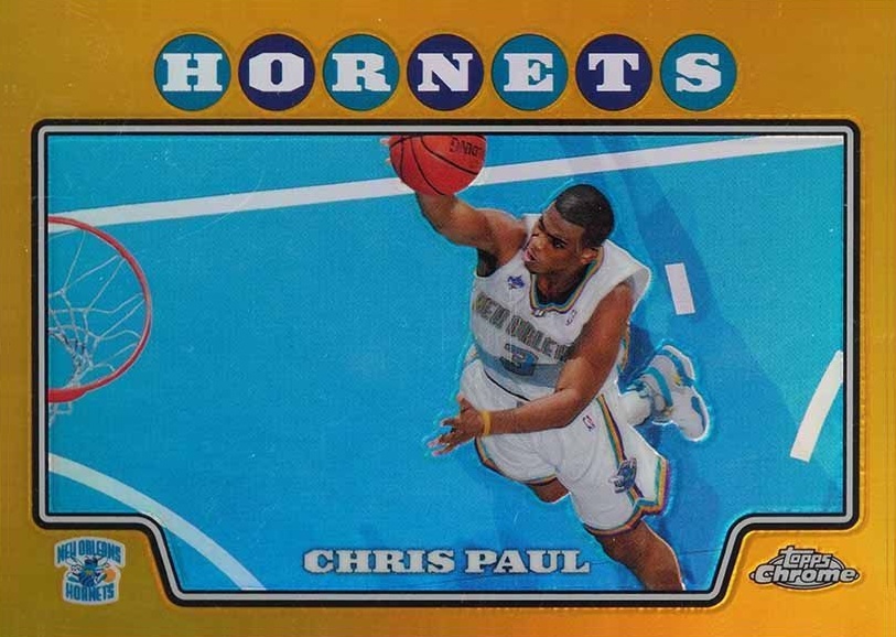 2008 Topps Chrome Chris Paul #1 Basketball Card