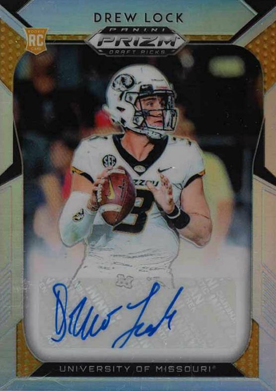 2019 Panini Prizm Draft Picks Drew Lock #110 Football Card