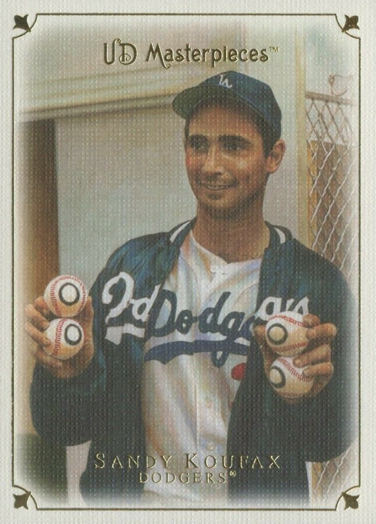 2007 Upper Deck Masterpieces Sandy Koufax #17 Baseball Card