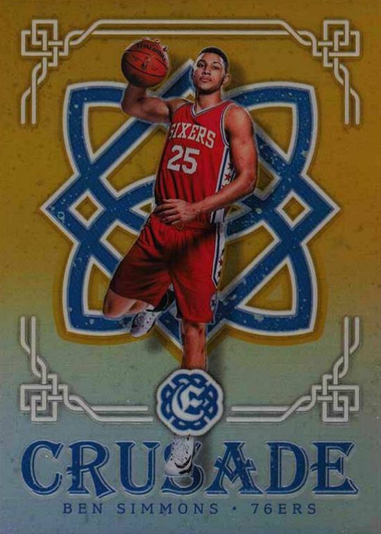 2016 Panini Excalibur Crusade Ben Simmons #91 Basketball Card