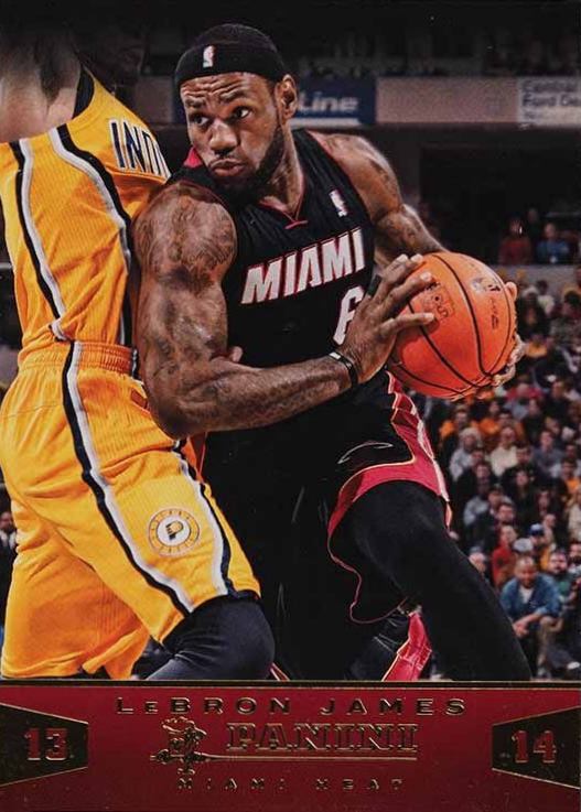 2013 Panini LeBron James #114 Basketball Card