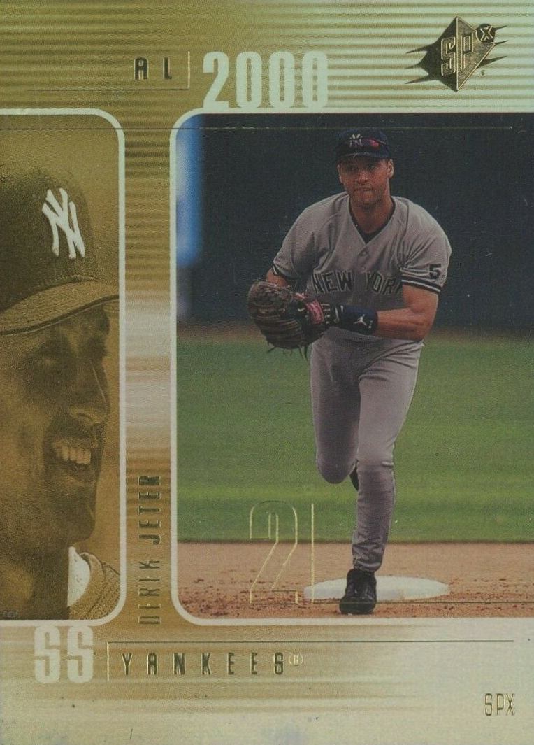 2000 SPx Derek Jeter #88 Baseball Card