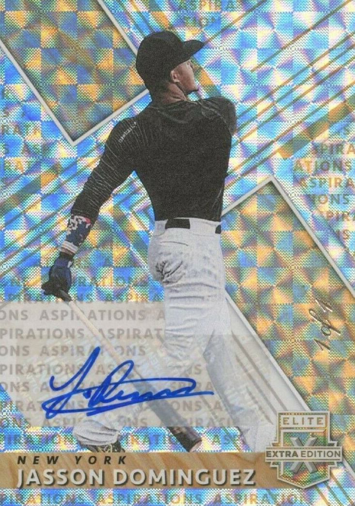 2019 Panini Elite Extra Edition Jasson Dominguez #148 Baseball Card