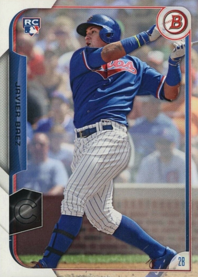 2015 Bowman Javier Baez #150 Baseball Card