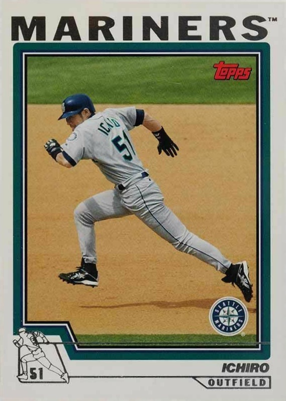 2004 Topps  Ichiro Suzuki #10 Baseball Card