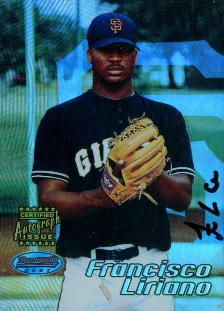 2002 Bowman's Best  Francisco Liriano #168 Baseball Card