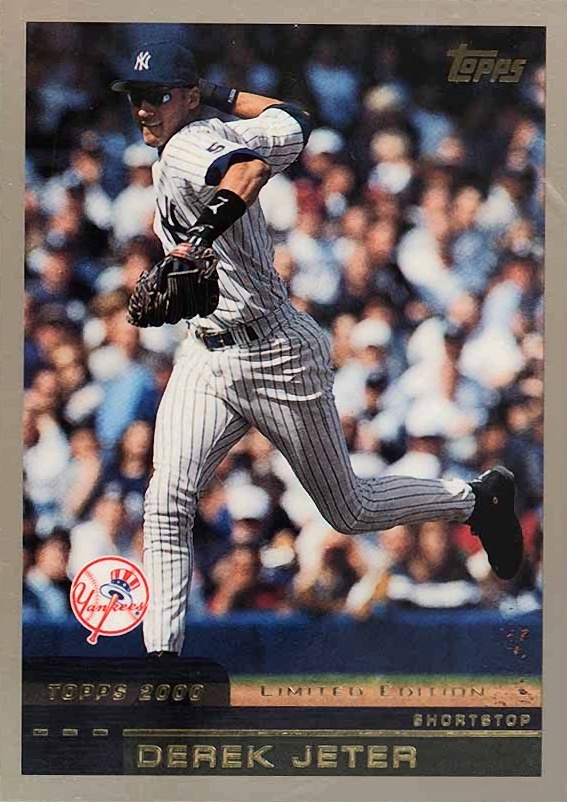 2000 Topps Limited Edition Derek Jeter #15 Baseball Card