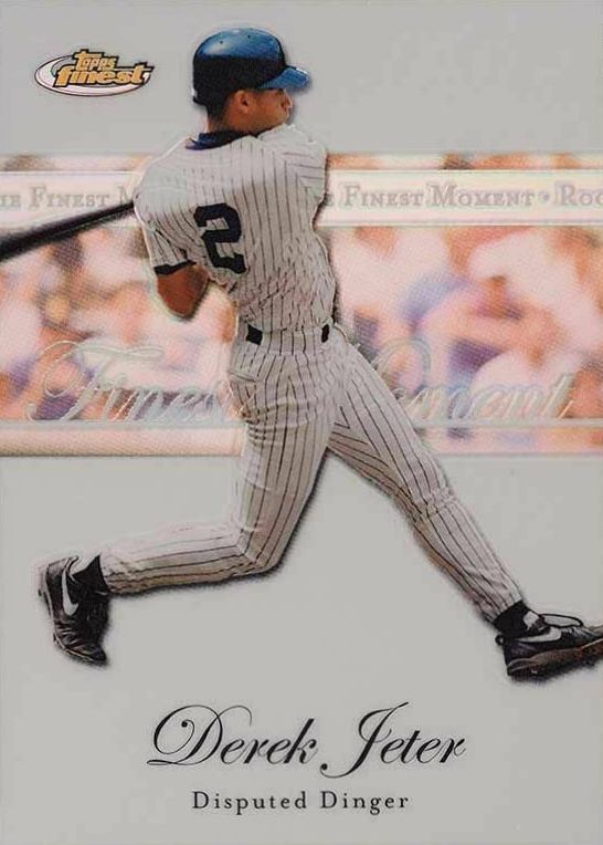 2007 Finest Rookie Finest Moments Derek Jeter #RFMDJ Baseball Card