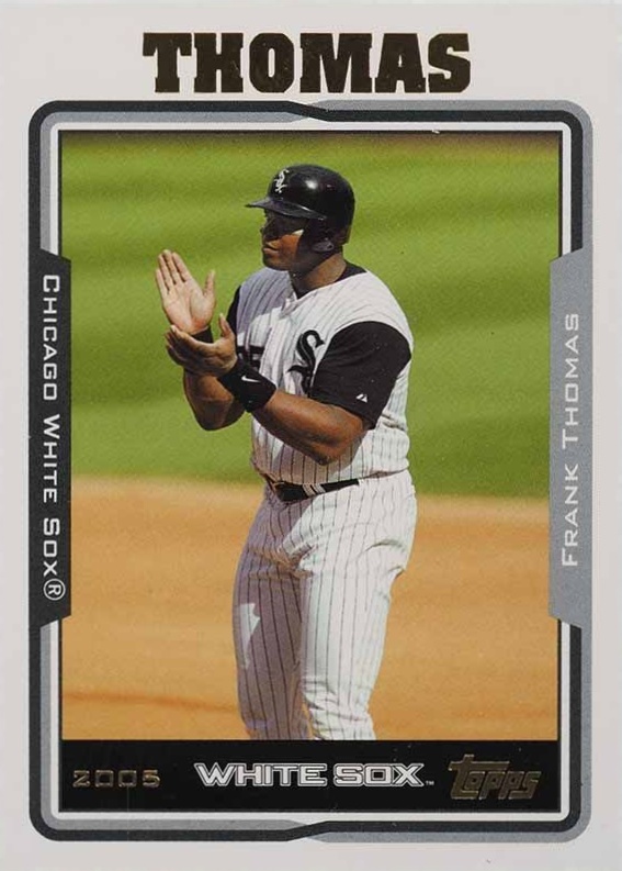 2005 Topps  Frank Thomas #75 Baseball Card