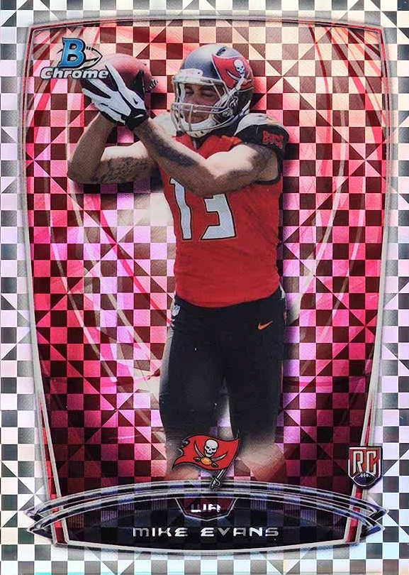 2014 Bowman Chrome  Mike Evans #170 Football Card