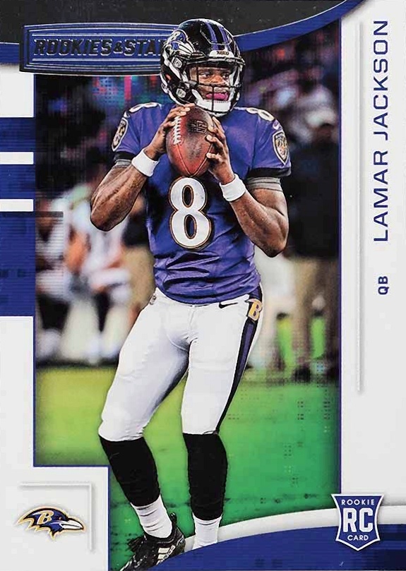 2018 Panini Rookies & Stars Lamar Jackson #112 Football Card