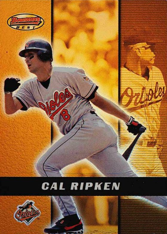 2000 Bowman's Best Cal Ripken Jr. #9 Baseball Card