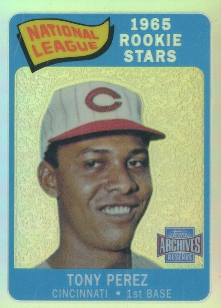 2001 Topps Archives Reserve Tony Perez #64 Baseball Card