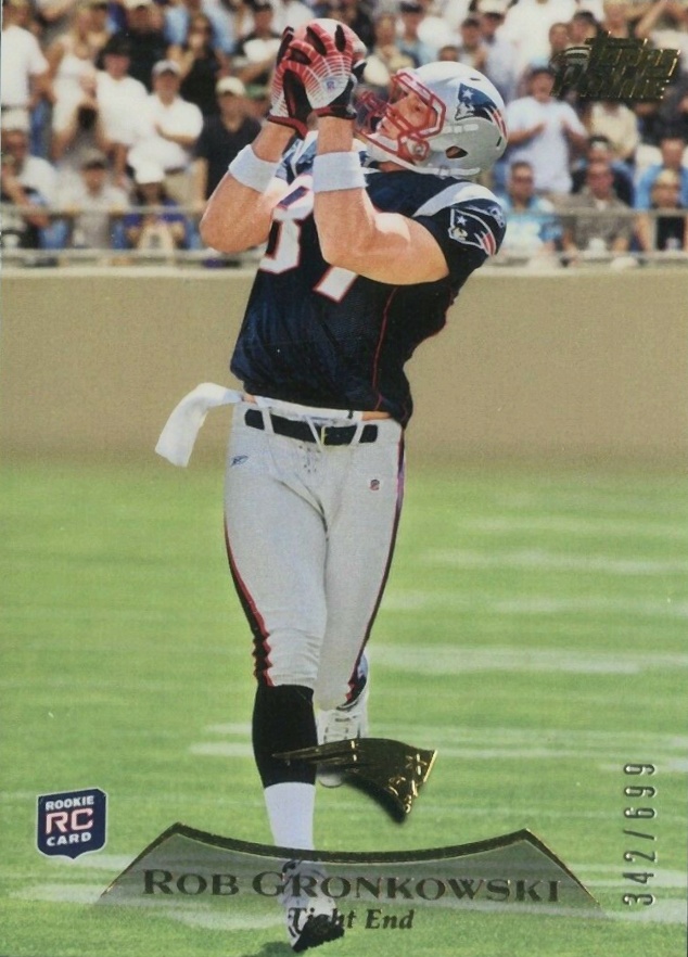 2010 Topps Prime Rob Gronkowski #42 Football Card