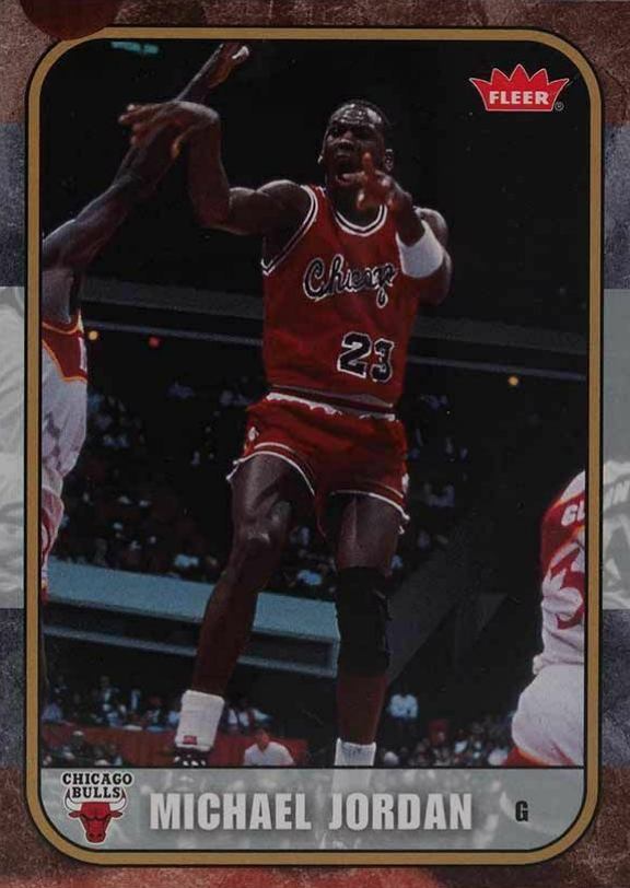 2007 Fleer Jordan Box Set Michael Jordan #1 Basketball Card