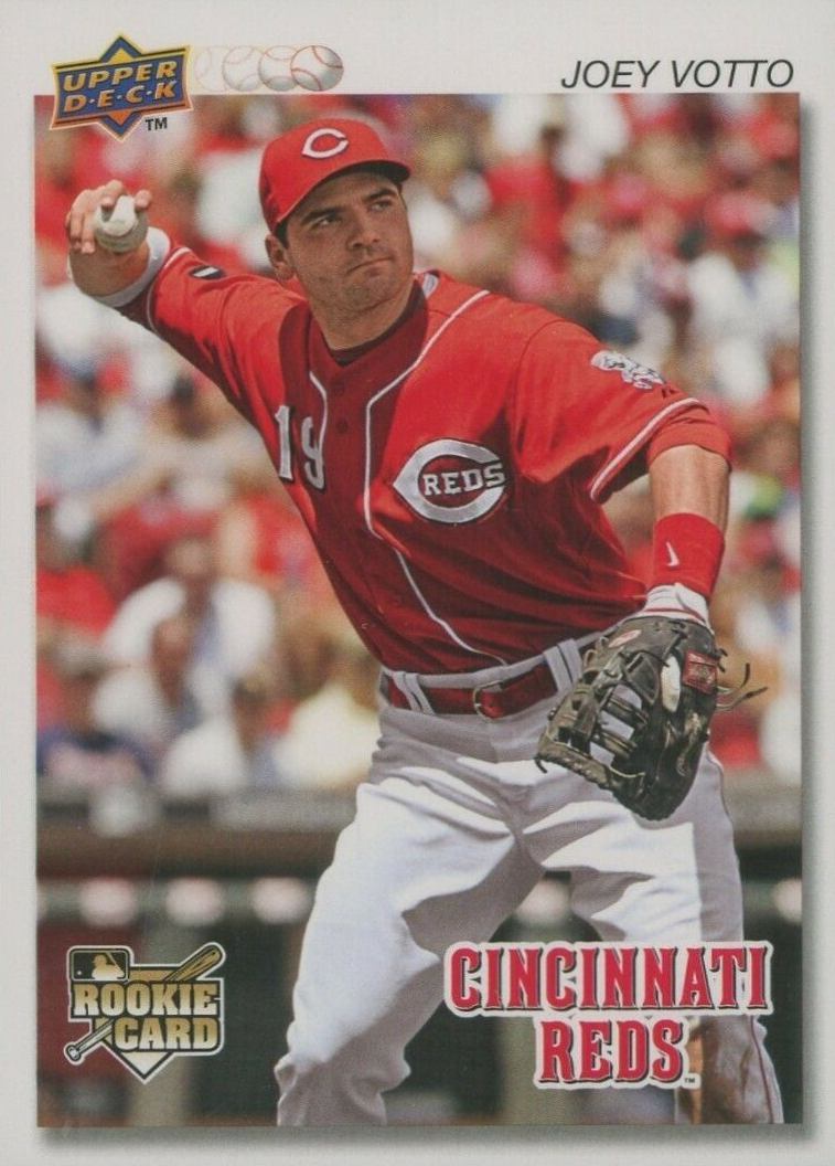 2008 Upper Deck Timeline Joey Votto #119 Baseball Card