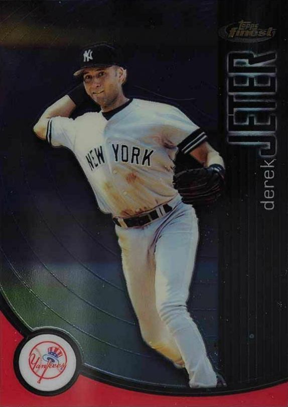 2001 Finest Derek Jeter #100 Baseball Card