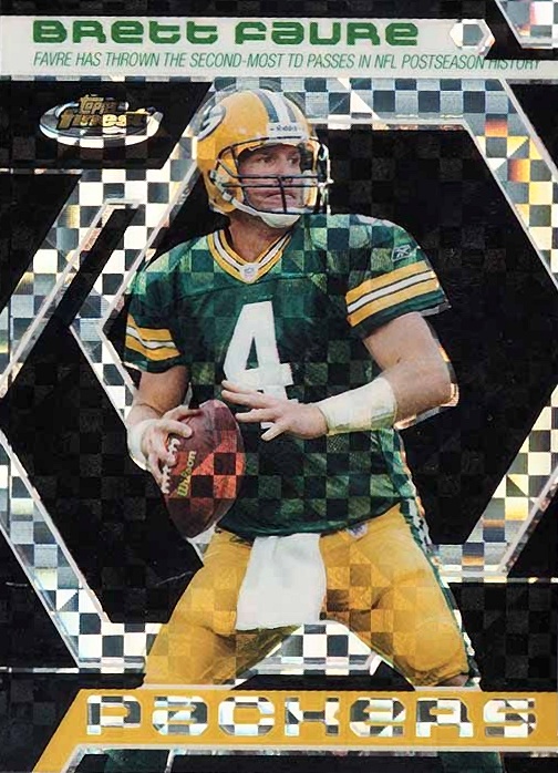 2006 Finest Favre Finest Moments Brett Favre #BF12 Football Card