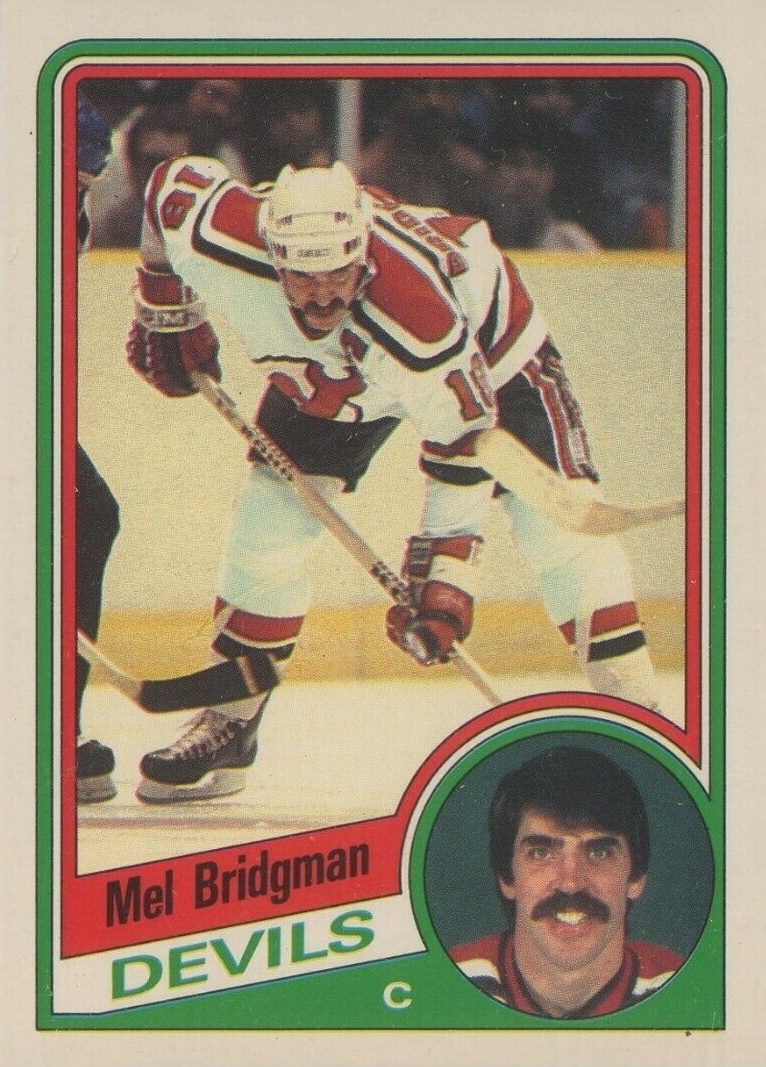 1984 O-Pee-Chee Mel Bridgman #109 Hockey Card