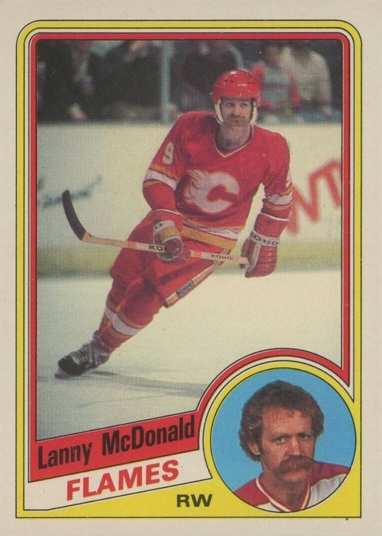 1984 O-Pee-Chee Lanny McDonald #231 Hockey Card