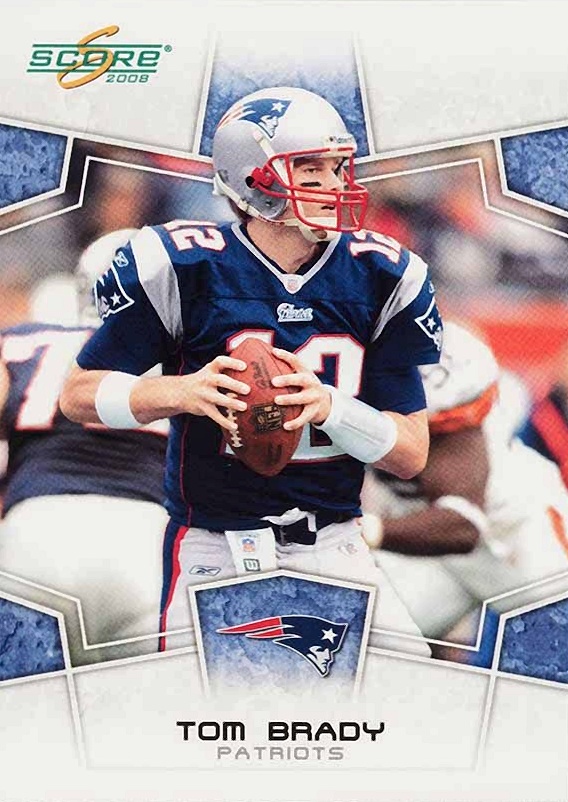 2008 Score Tom Brady #182 Football Card