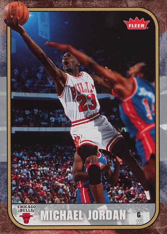 2007 Fleer Jordan Box Set Michael Jordan #15 Basketball Card
