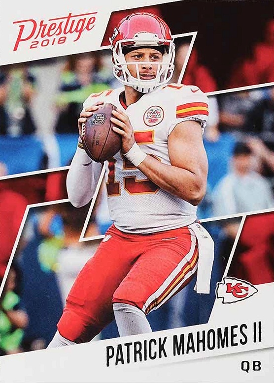 2018 Panini Prestige Patrick Mahomes II #22 Football Card