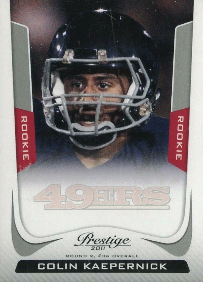 2011 Panini Prestige Colin Kaepernick #220 Football Card