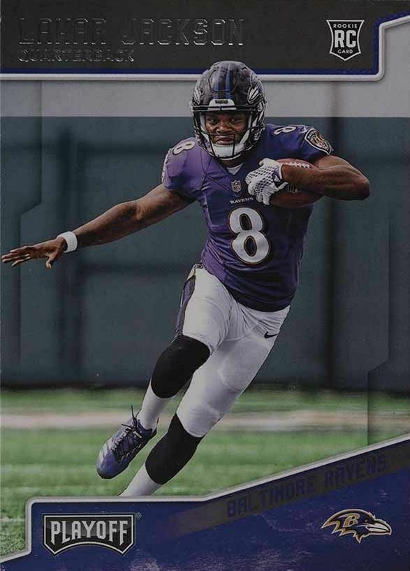 2018 Panini Playoff Lamar Jackson #212 Football Card