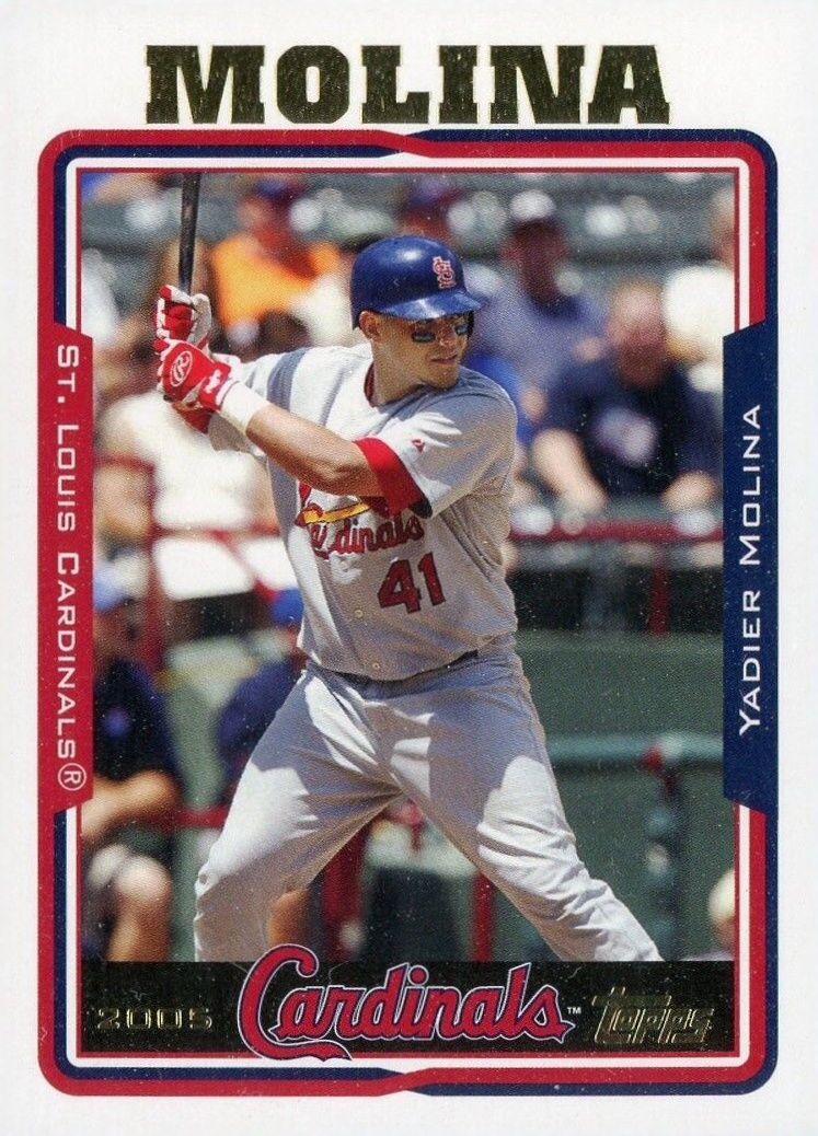 2005 Topps  Yadier Molina #632 Baseball Card