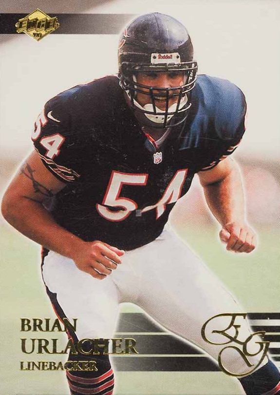 2000 Collector's Edge Graded Brian Urlacher #155 Football Card