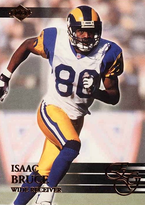 2000 Collector's Edge Graded Isaac Bruce #114 Football Card