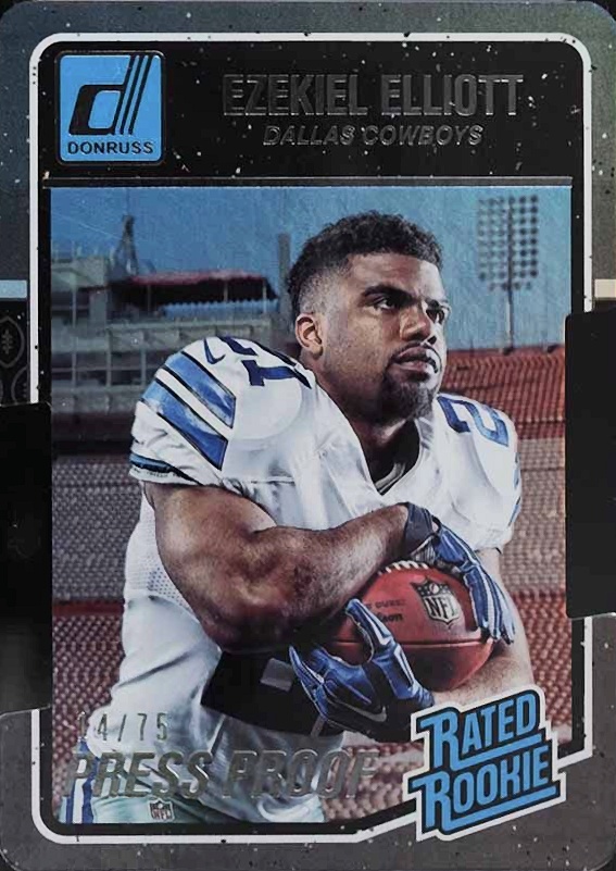 2016 Panini Donruss Ezekiel Elliott #368 Football Card