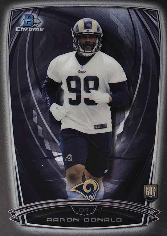 2014 Bowman Chrome  Aaron Donald #199 Football Card