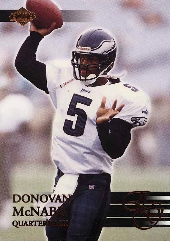 2000 Collector's Edge Graded Donovan McNabb #134 Football Card