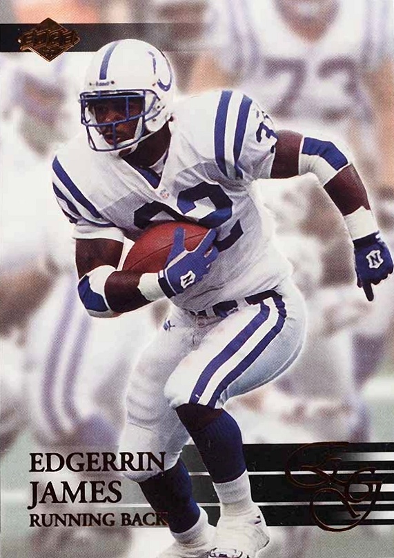 2000 Collector's Edge Graded Edgerrin James #148 Football Card