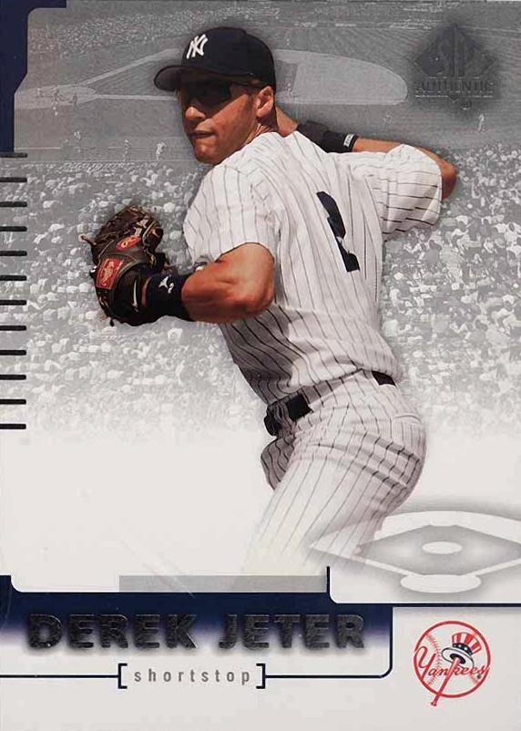 2004 SP Authentic Derek Jeter #5 Baseball Card