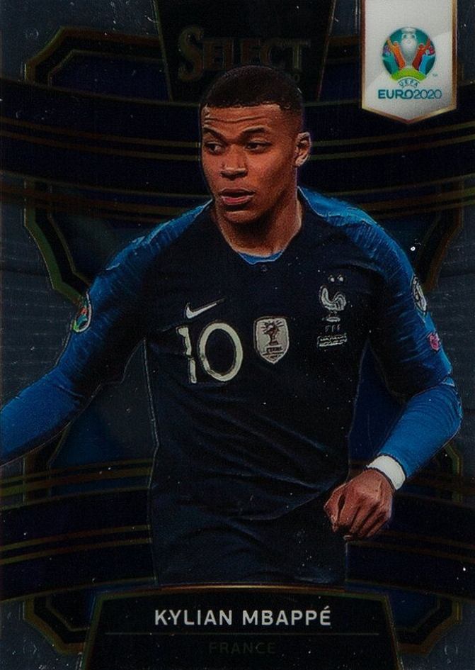 2020 Panini Select UEFA Euro Kylian Mbappe #51 Soccer Card