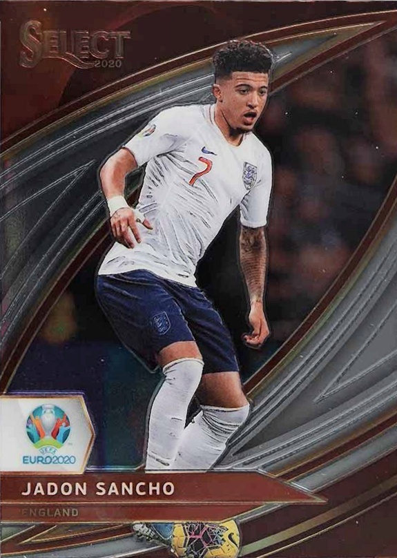 2020 Panini Select UEFA Euro Jadon Sancho #181 Soccer Card