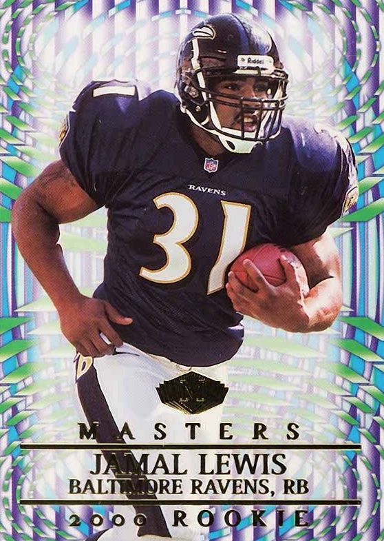 2000 Collector's Edge Masters Jamal Lewis #202 Football Card