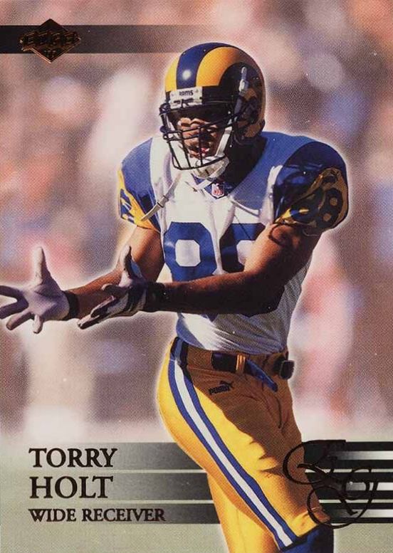 2000 Collector's Edge Graded Torry Holt #136 Football Card