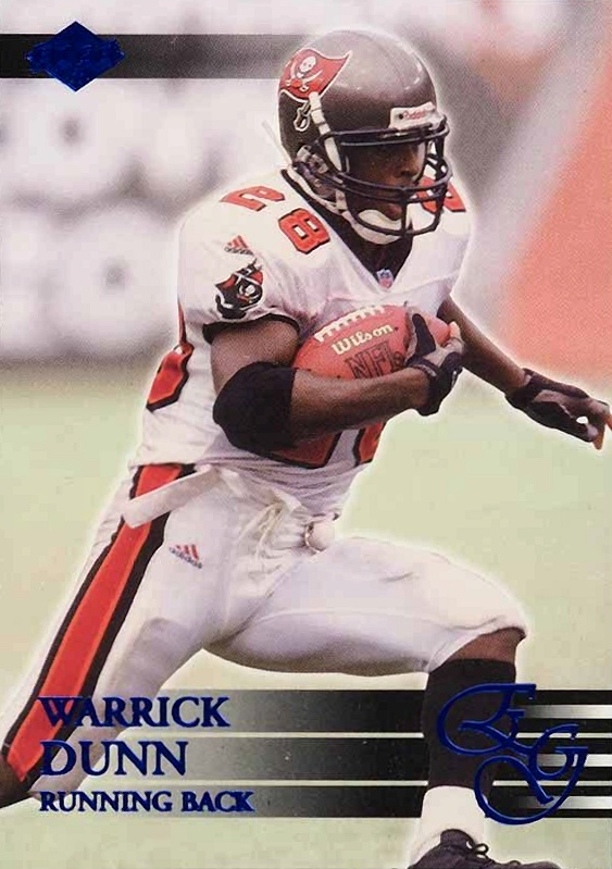 2000 Collector's Edge Graded Warrick Dunn #121 Football Card