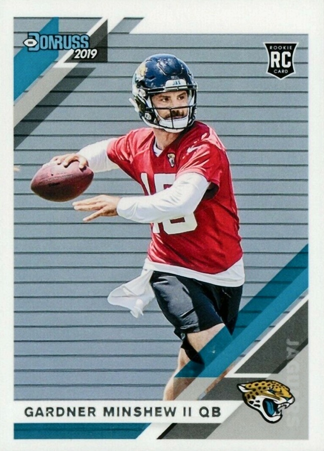 2019 Panini Donruss Gardner Minshew II #292 Football Card